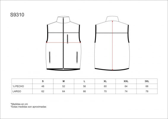 Chaleco softshell