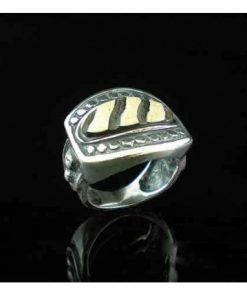 Anillo cuerno de bufalo