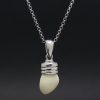 Colgante con perla de ciervo