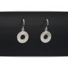 Pendientes de vainas con plata