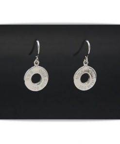 Pendientes de vainas con plata