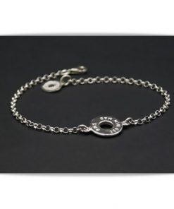 Pulsera de plata culatin de bala