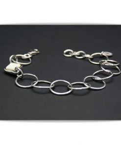 Pulsera de aros y marfil