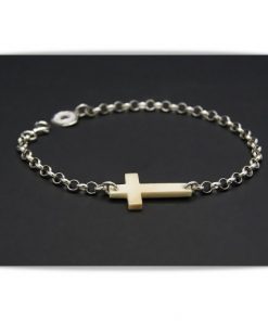Pulsera de plata con marfil
