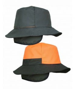 Sombrero con orejeras reversible