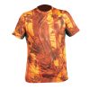 Camiseta camu naranja