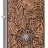 Mechero Zippo Rosa de los Vientos