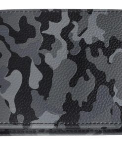 Cartera cuero camuflaje