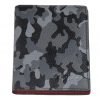 Cartera cuero camuflaje