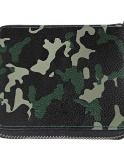 Cartera cuero camuflajhe
